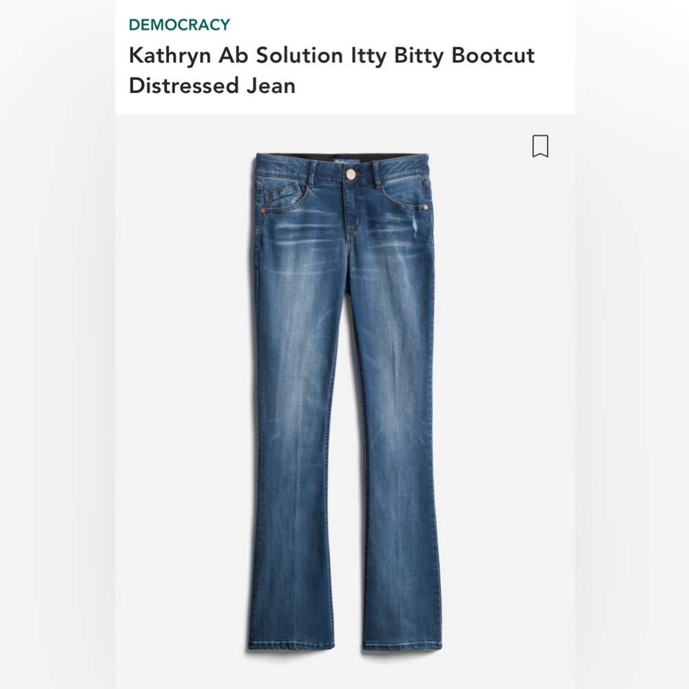 Bootcut jeans size 14